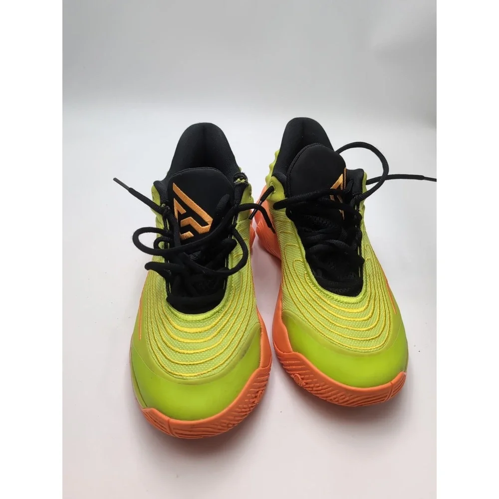 Nike Giannis Immortality 4 Shoes Men's Size 9.5 Yellow Orange Halloween Sneakers